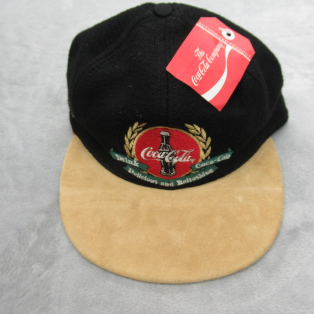 Coca Cola Hat Baseball Disk Cap‎ Limited Edition Collectible VTG Rare Dead Stock - Picture 2 of 11